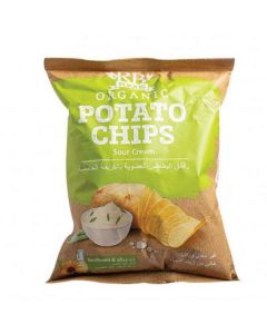 Organic Potato Chips with Sour Cream 10 X  Pouch 