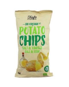 Organic Potato Chips Salt & Vinegar 12 X  Pouch 