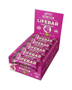 Raw Organic Wild Berry Energy Bar 15 X  Pouch 