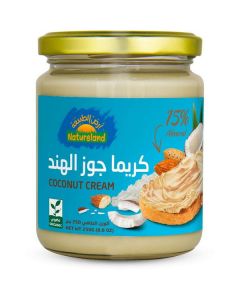 Organic Coconut Cream 6 X  Glass Jar 