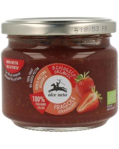 Organic Strawberry Jam Spread 6 X  Glass Jar 