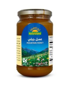 Organic Mountain Honey 6 X  Glass Jar 