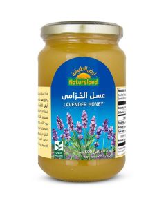 Organic Lavender Honey 6 X  Glass Jar 