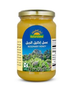 Organic Rosemary Honey 6 X  Glass Jar 