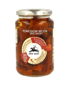 Organic Dried Tomatoes with Sunflower & Olive Oil 12 X  Glass Jar 