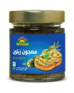 Organic Green Olive Paste 6 X  Glass Jar 