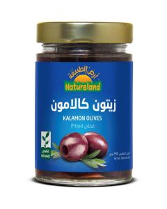 Organic Kalamon Olives Pitted 6 X  Glass Jar 