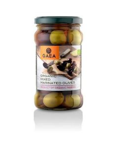 Organic Mixed Marinated Olives 8 X  Glass Jar 