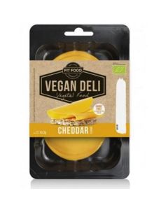 Organic Vegan Slices Cheddar Flavor 8 X  Pouch 