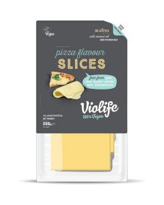 Dairy Free Cheese Slices with Pizza Flavor 12 X  Pouch 