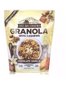 Granola with Cashews Chocolate Vanilla 12 X  Pouch 