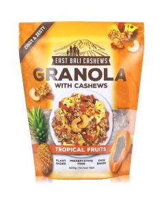 Granola with Cashews Tropical Fruits 12 X  Pouch 