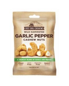 Garlic Pepper Cashew Nuts 10 X  Pouch 