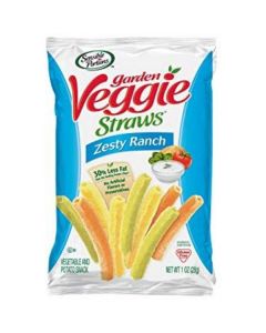 Garden Veggie Straws Zesty Ranch   