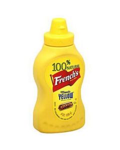 Yellow Classic Mustard - 100% Natural 20 X  Squeeze Bottle 