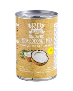 Organic Thick Coconut Milk 24 X  Metal Can 