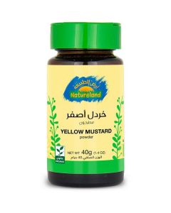 Organic Yellow Mustard - Powder 5 X  Plastic Bottle 