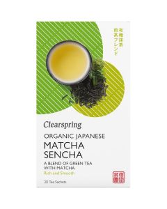 Organic Japanese Matcha Sencha Tea 80 X  Tea Bag 