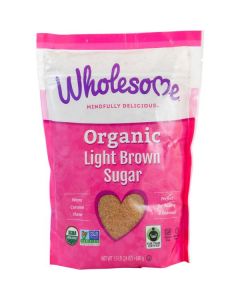 Organic Light Brown Sugar 6 X  Pouch 