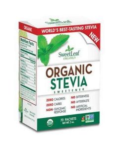 Stevia Organic Sweetener 70 X  Sachet 