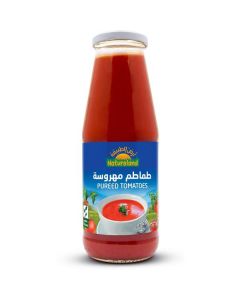 Organic Pureed Tomatoes 6 X  Glass Bottle 