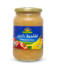 Organic Apple Banana Sauce 6 X  Glass Jar 