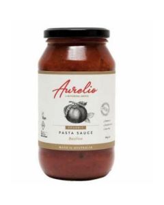 Organic Basilico Pasta Sauce 6 X  Glass Jar 