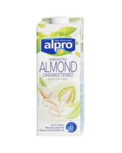 Almond Drink Unsweetened Unroasted 8 X  Tetrapack 