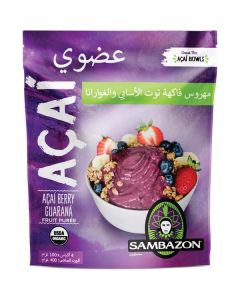 Frozen Organic Acai Berry Gurana Fruit Puree 60 X  Pouch 