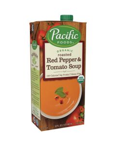 Organic Roasted Red Pepper & Tomato Soup 12 X  Tetrapack 