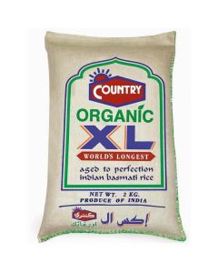 Organic XL Basmati Rice 10 X  Linen Bag 