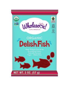 Organic Delish Fish Candy 12 X  Pouch 