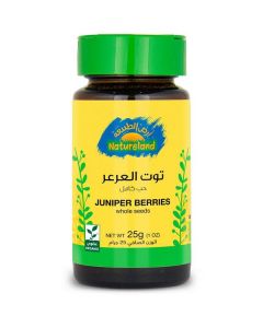 Organic Juniper Berries - Whole Seeds 5 X  Plastic Jar 