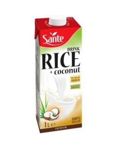 Rice Coconut Drink without Sugar 6 X  Tetrapack 