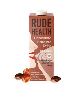 Organic Gluten Free Chocolate Hazelnut Drink 6 X  Tetrapack 