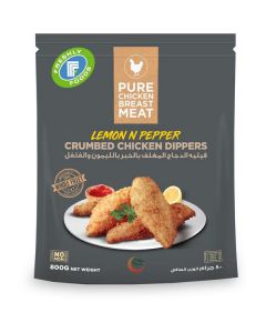 Crumbed Chicken Fillet with Lemon & Pepper   