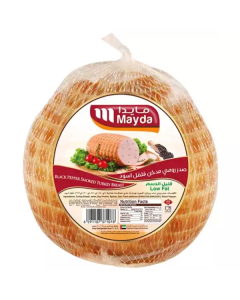 Smoked Turkey Breast with Black Pepper   