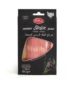 Sliced Smoked Turkey Strips   