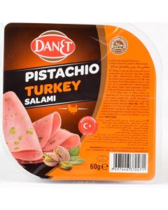 Salami Pistachio Turkey Sliced   