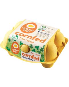 Free Range Cornfed Eggs - Large / Medium 6 X  Piece 