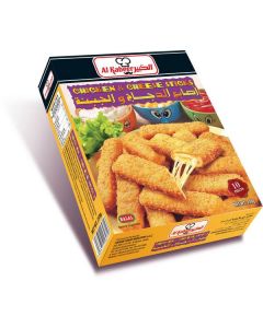 Frozen Breaded Chicken & Cheese Sticks   