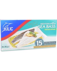 Frozen Seabass Fish Fillet with Lemon & Basil   