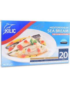 Frozen Seabream Fish Fillet with Tomato & Parsley   