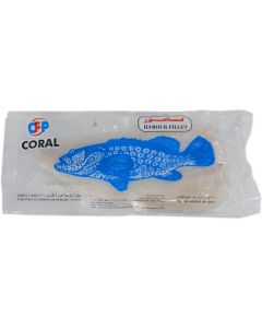 Frozen Hamour Fish Fillet 1.5 KG UP per Piece   