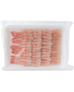 Frozen Peeled Deveined Shrimp Tail on (Amaebi) 50 X  Piece 