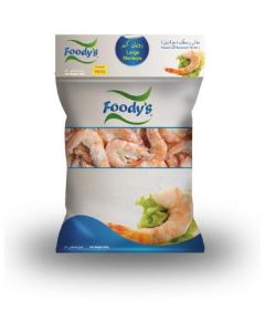 Frozen IQF Peeled Deveined Shrimp Tail on (Large)   