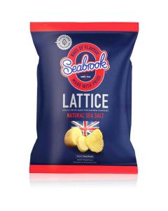 Lattice Crisps (Sea Salt) 8 X  Pouch 