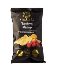 Gourmet Raspberry Potato Chips   