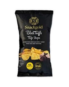 Gourmet Black Truffle Potato Chips 27 X  Pouch 