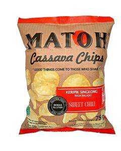 Cassava Chips Sweet Chili Flavour 24 X  Pouch 